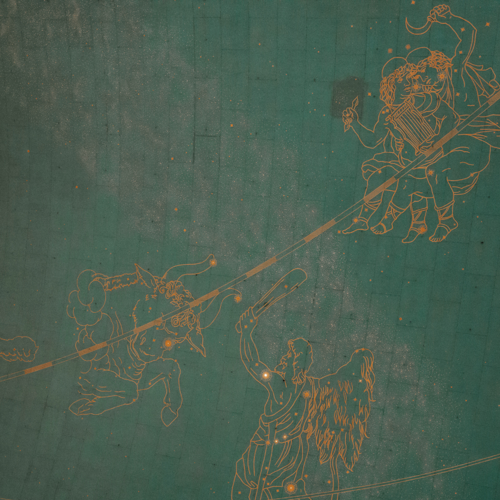 Soft abstract illustration introducing the astrology readings section