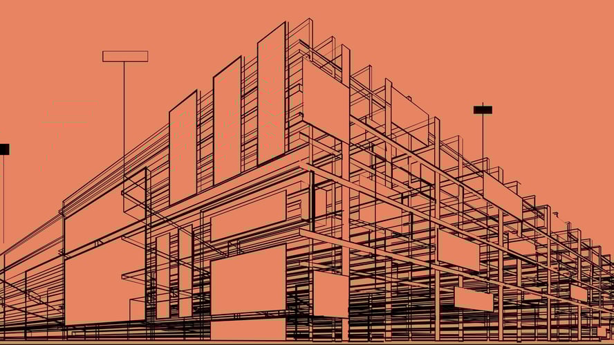 Architectural framework illustrating structure in astrology and how a birth chart holds energy over time